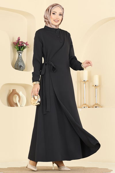 P.L. - الفستان أسود PL9190-MS - 417731