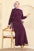 Dress PL9190-MS Damson - Thumbnail