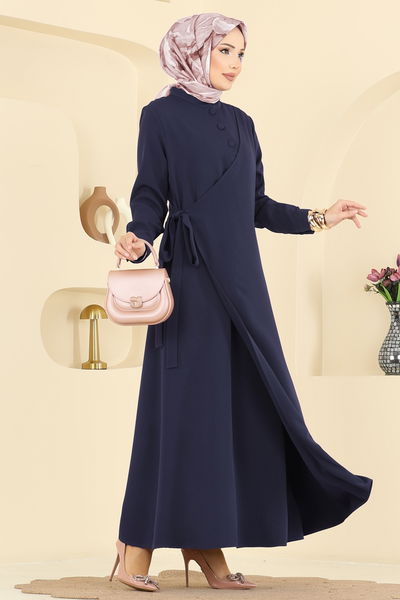 P.L. - Dress PL9190-MS Navy Blue - 417724