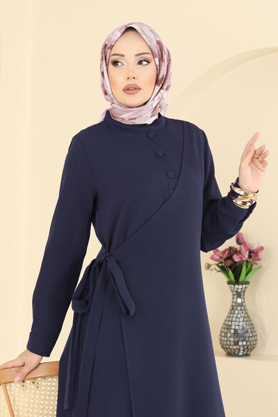 P.L. - الفستان كحلي PL9190-MS - 417723