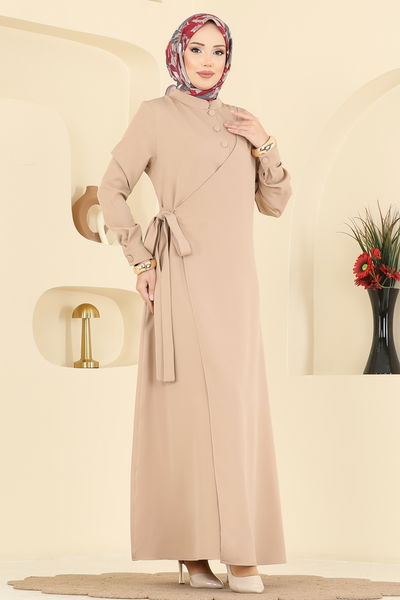 P.L. - الفستان بيج PL9190-MS - 417736