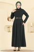 Dress PL9195-MS Dark Emerald - Thumbnail
