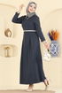 Dress PL9195-MS Navy Blue - Thumbnail