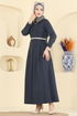 Dress PL9195-MS Navy Blue - Thumbnail