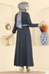 Dress PL9195-MS Navy Blue - Thumbnail