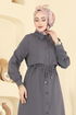 Dress PL9199-MS Anthracite - Thumbnail