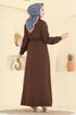الفستان بني PL9199-MS - Thumbnail