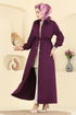 Dress PL9199-MS Damson - Thumbnail