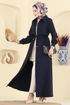 Dress PL9199-MS Navy Blue - Thumbnail