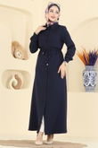 P.L. - Dress PL9199-MS Navy Blue