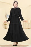 P.L. - Dress PL9200-MS Black