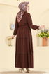 الفستان بني PL9200-MS - Thumbnail