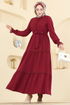 Dress PL9200-MS Light Burgundy - Thumbnail