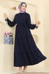 Dress PL9200-MS Navy Blue - Thumbnail