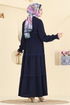 Dress PL9200-MS Navy Blue - Thumbnail
