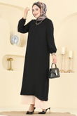 P.L. - Dress PL9208-MS Black