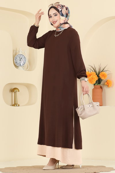P.L. - Dress PL9208-MS Brown - 425933