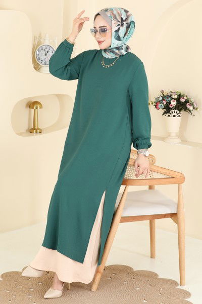 P.L. - Dress PL9208-MS Dark Mint