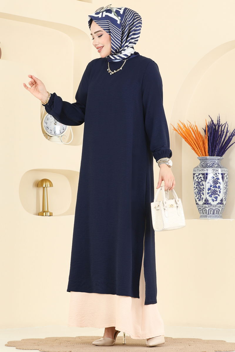 Dress PL9208-MS Navy Blue