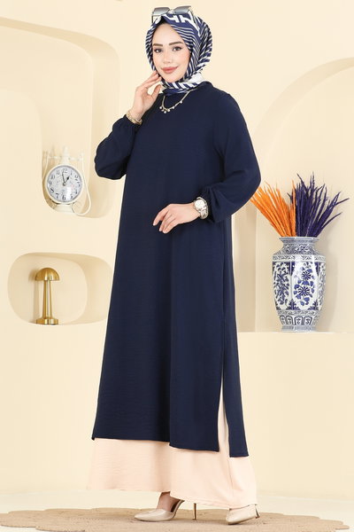 P.L. - Dress PL9208-MS Navy Blue - 425965