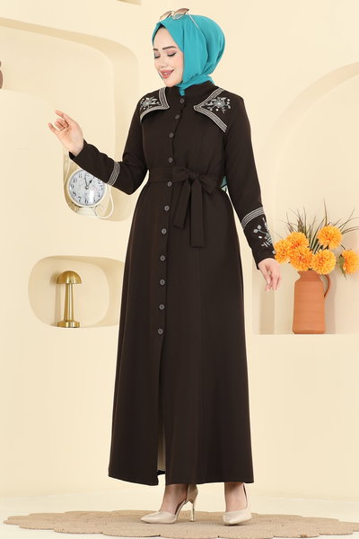 P.L. - Dress PL9211-MS Bitter Brown - 425885