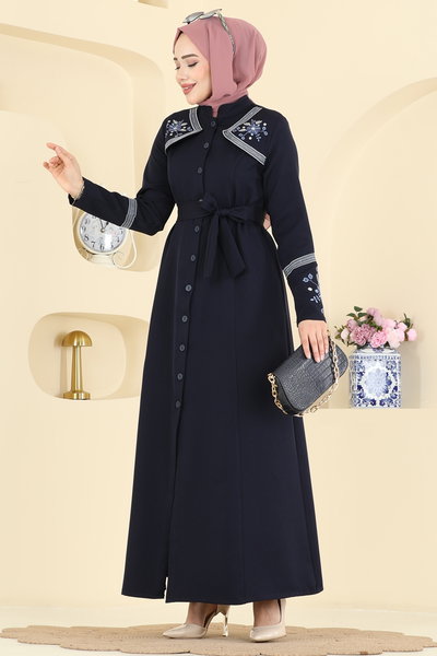 P.L. - Dress PL9211-MS Navy Blue - 425906