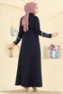 Dress PL9211-MS Navy Blue - Thumbnail