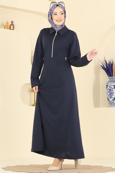 P.L. - Dress PL9216-MS Navy Blue - 428708