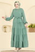 Eteği Katlı Aerobin Elbise 3262HBS856-MS Mint - Thumbnail