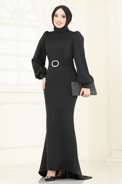 A.L.G. - Evening Dress 0402ALG474-MS Black - 370871