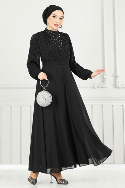 A.L.G. - Evening Dress 0404ALG474-MS Black - 370892