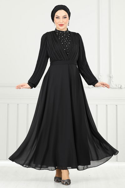 A.L.G. - Evening Dress 0404ALG474-MS Black - 370895