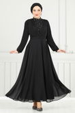 A.L.G. - Evening Dress 0404ALG474-MS Black