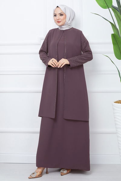 O.Z.T. - Evening Dress 2003OZT1013-MS Powder Vision - 389068