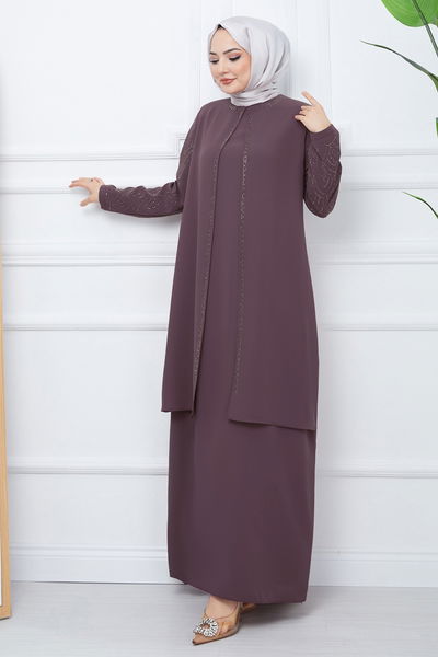 O.Z.T. - Evening Dress 2003OZT1013-MS Powder Vision - 389069