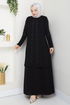 فستان سهرة أسود 2009OZT1013-MS - Thumbnail