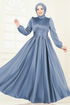 Evening Dress 2382ANT466-MS Blue - Thumbnail