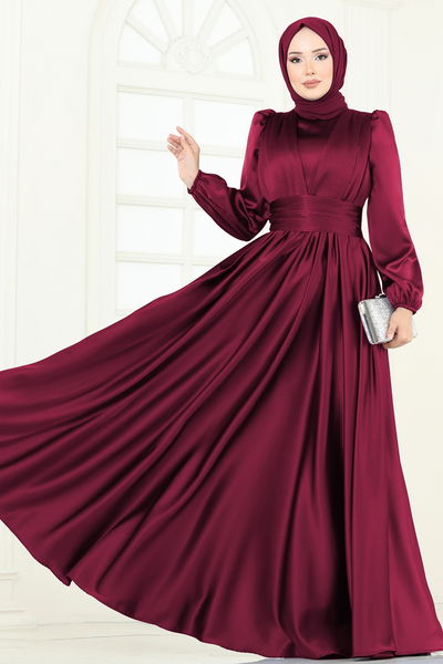 A.N.T. - Evening Dress 2382ANT466-MS Burgundy - 370752