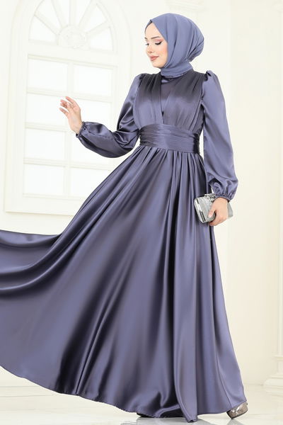 A.N.T. - Evening Dress 2382ANT466-MS Dark Lilac - 370651
