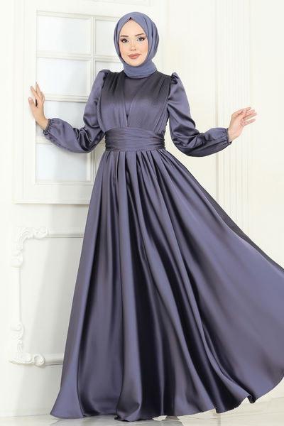 A.N.T. - Evening Dress 2382ANT466-MS Dark Lilac - 370653