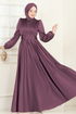 Evening Dress 2382ANT466-MS Dark Rose Dusky - Thumbnail