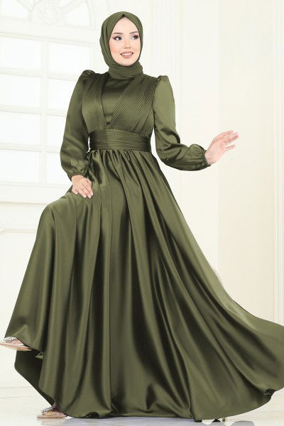 A.N.T. - Evening Dress 2382ANT466-MS Khaki