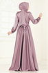 Evening Dress 2382ANT466-MS Light Rose Dried - Thumbnail
