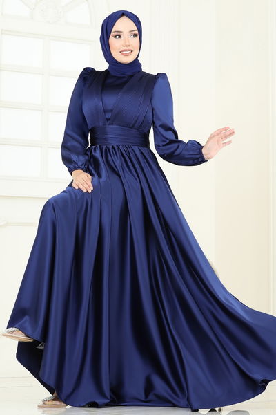 A.N.T. - Evening Dress 2382ANT466-MS Navy Blue - 370622
