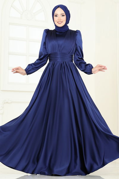 A.N.T. - Evening Dress 2382ANT466-MS Navy Blue - 370624