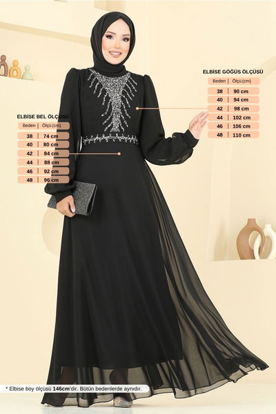 MRV A.N.T. - Evening Dress 2425ANT904-M Black - 383034