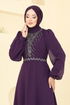 فستان سهرة توتي 2425ANT904-M - Thumbnail