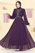 فستان سهرة توتي 2425ANT904-M - Thumbnail