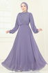 Evening Dress 2427ANT466-MS Lilac - Thumbnail