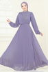 Evening Dress 2427ANT466-MS Lilac - Thumbnail
